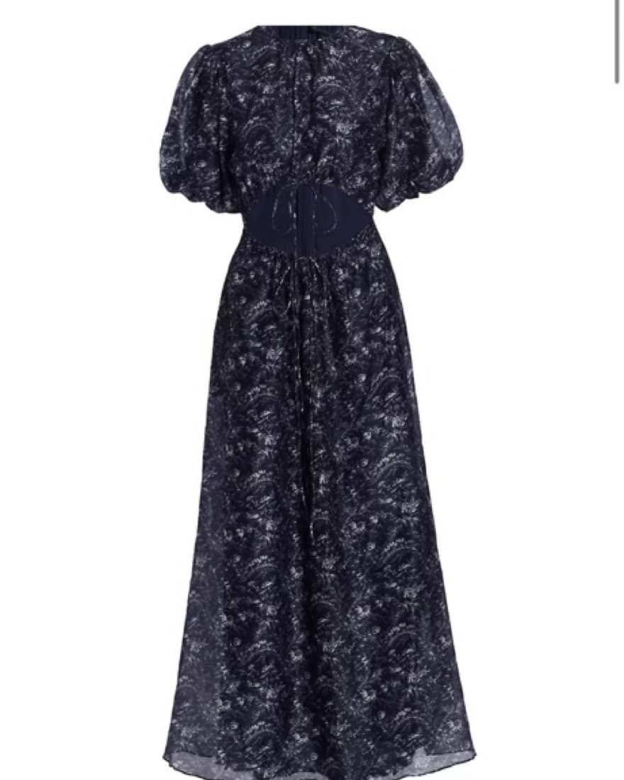 SIR the label Puff-Shoulder Maxi Dress - Image 2