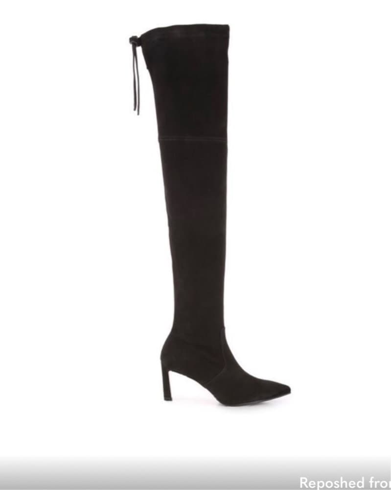 Stuart Weitzman Over-Knee Suede Boots - Image 3