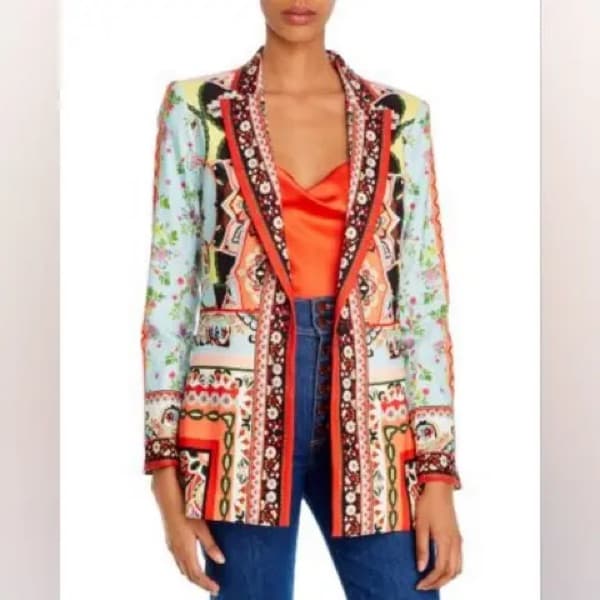 Alice + Olivia Nate Euphoria Blazer - Image 2