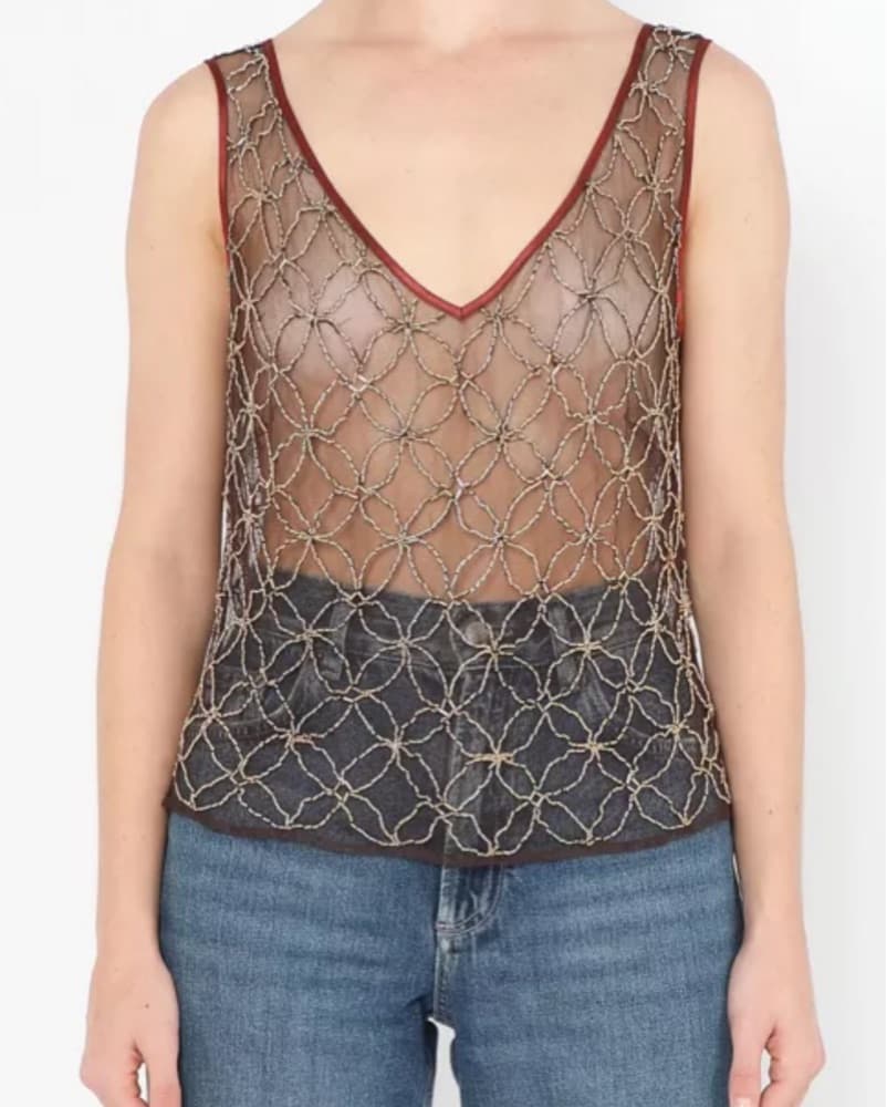 Vintage Vivienne Tam Top - Image 2
