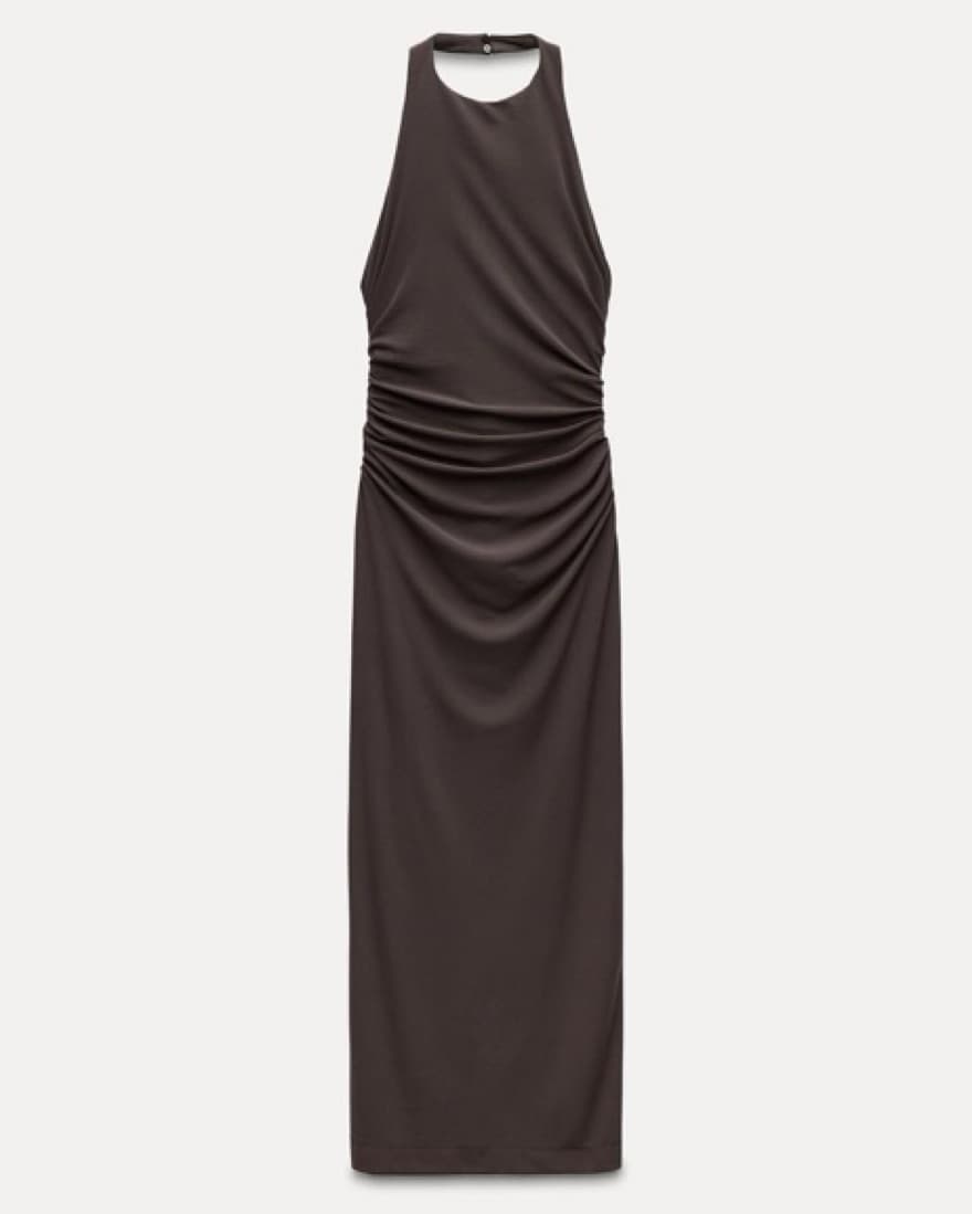 Open Back Halter Dress - Image 3