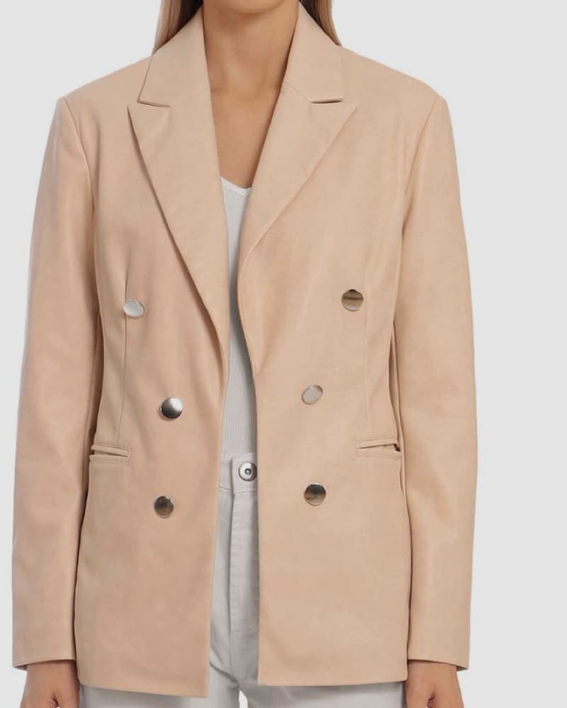 Bagatelle Leather Blazer  - Image 1