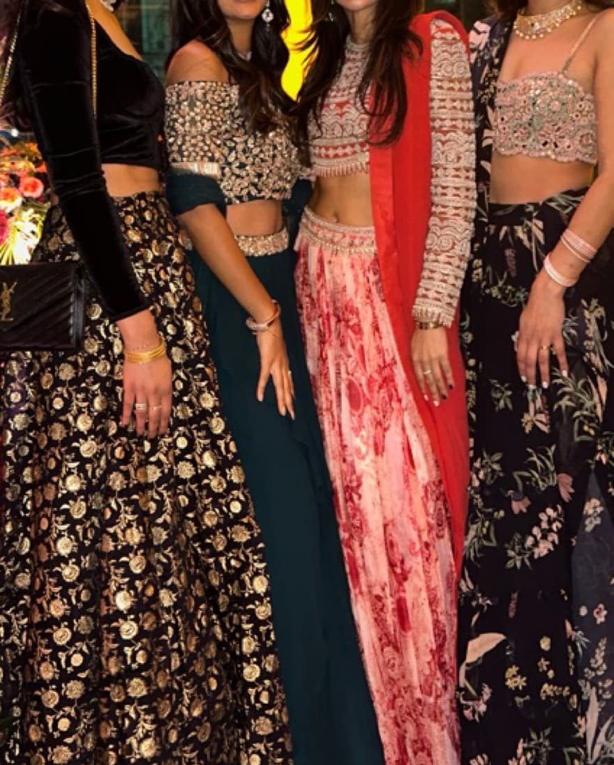 Red Lengha Bhumika Sharma / Kynah - Image 4