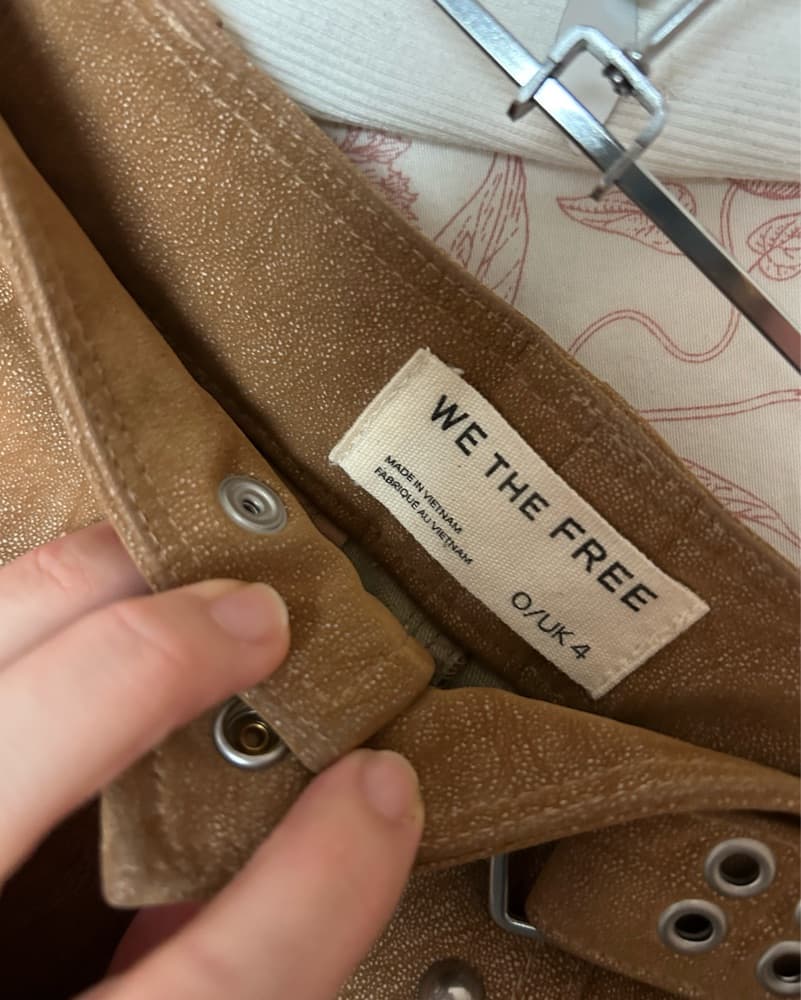 We The Free The Cool Kid Suede Micro Sho - Image 10