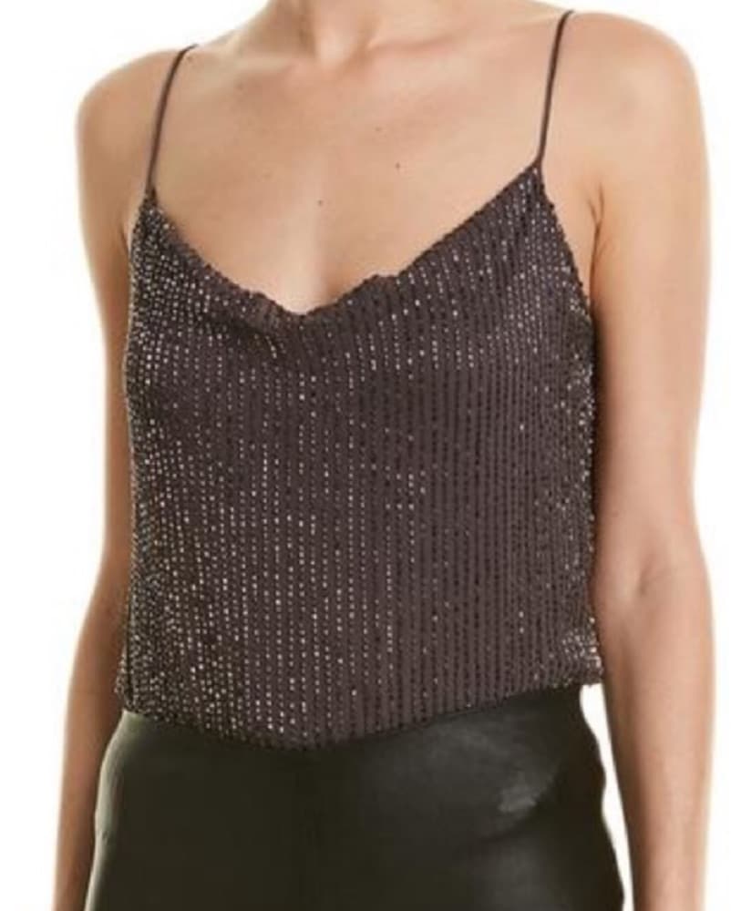Alice + Olivia Harmon Beaded Top - Image 1