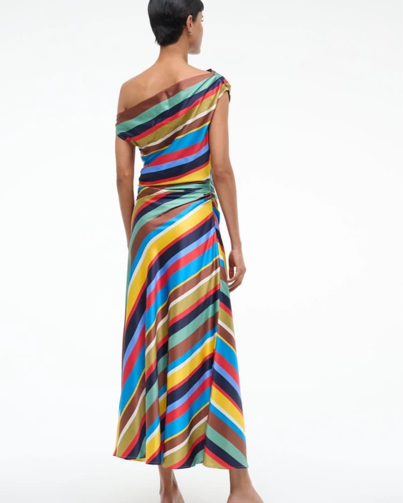 Staud Phare Striped Dress - Image 2
