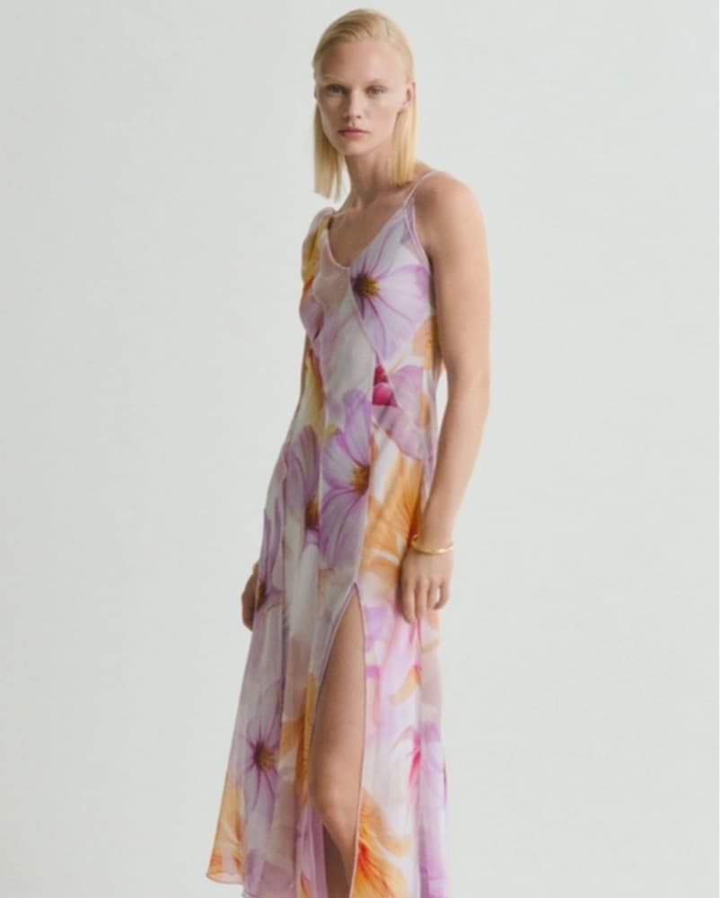 Mango Floral Dress - Image 2