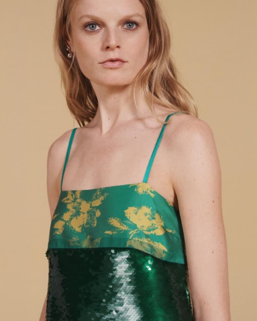 Zara Collection Seqined Midi Dress - Image 2