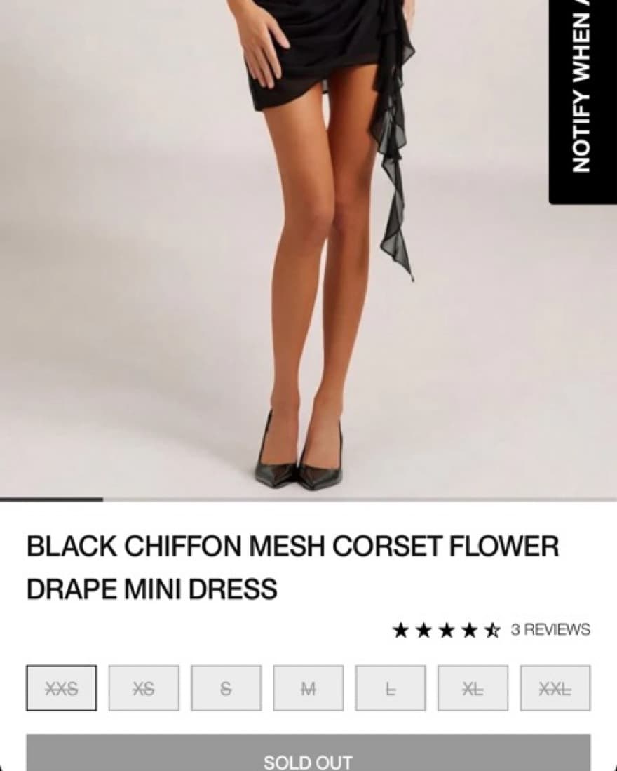 Heiress BH Corset mini Dress - Image 3