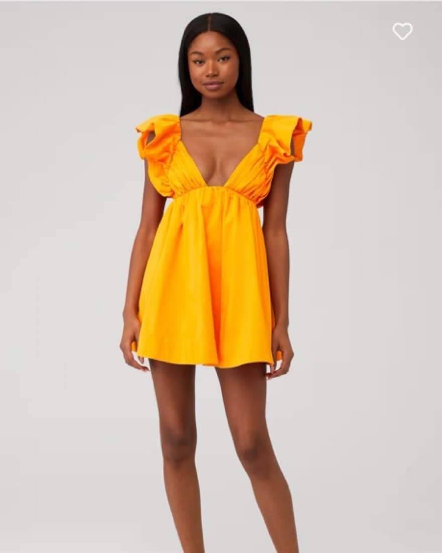 Orange For Love & Lemons Dress - Image 1
