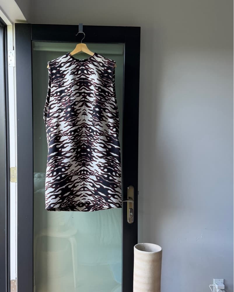 Printed Shift Dress - Image 4