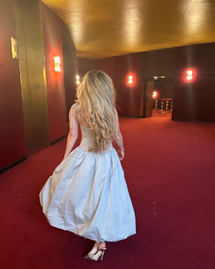 Amy Lynn Puffball Dress - Image 5