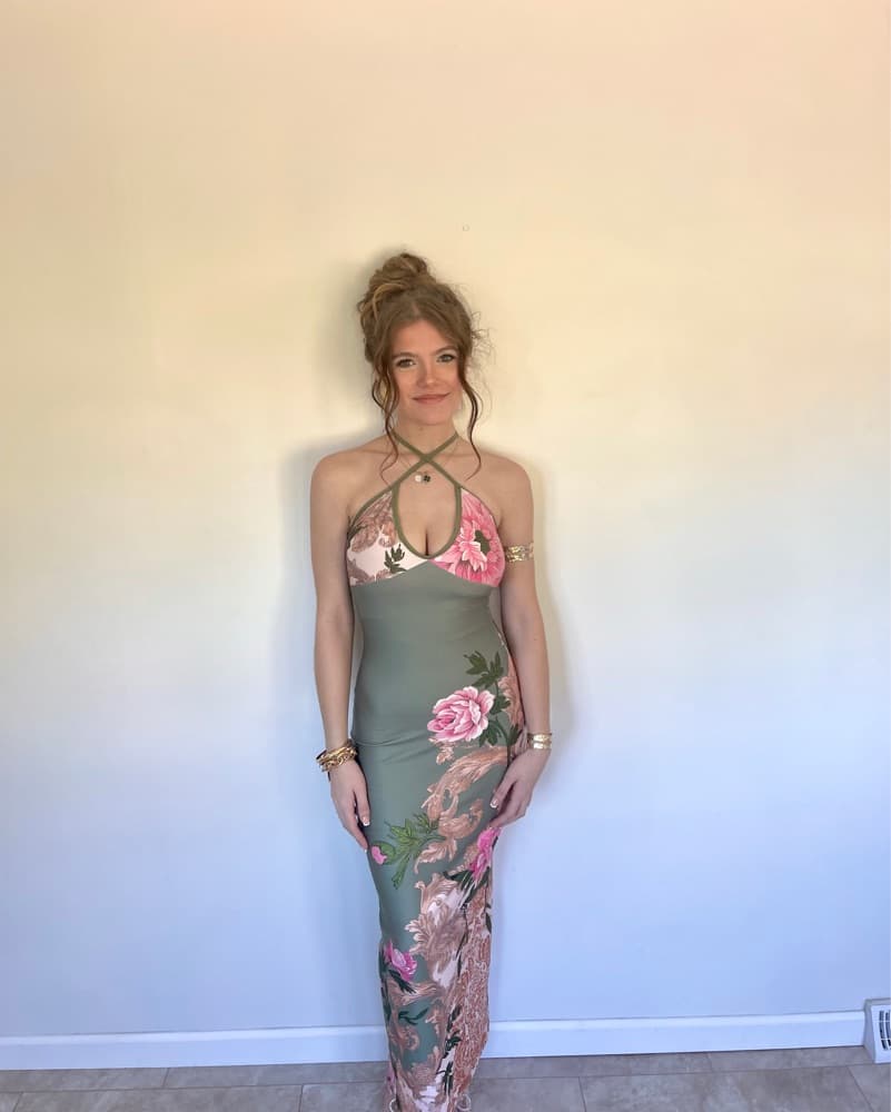 Floral Maxi Dress - Image 3