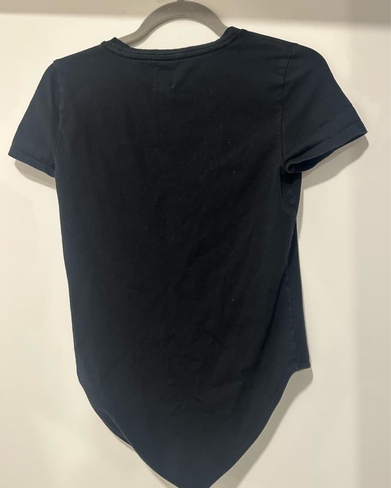 Classic Black T-Shirt Bodysuit - Image 2