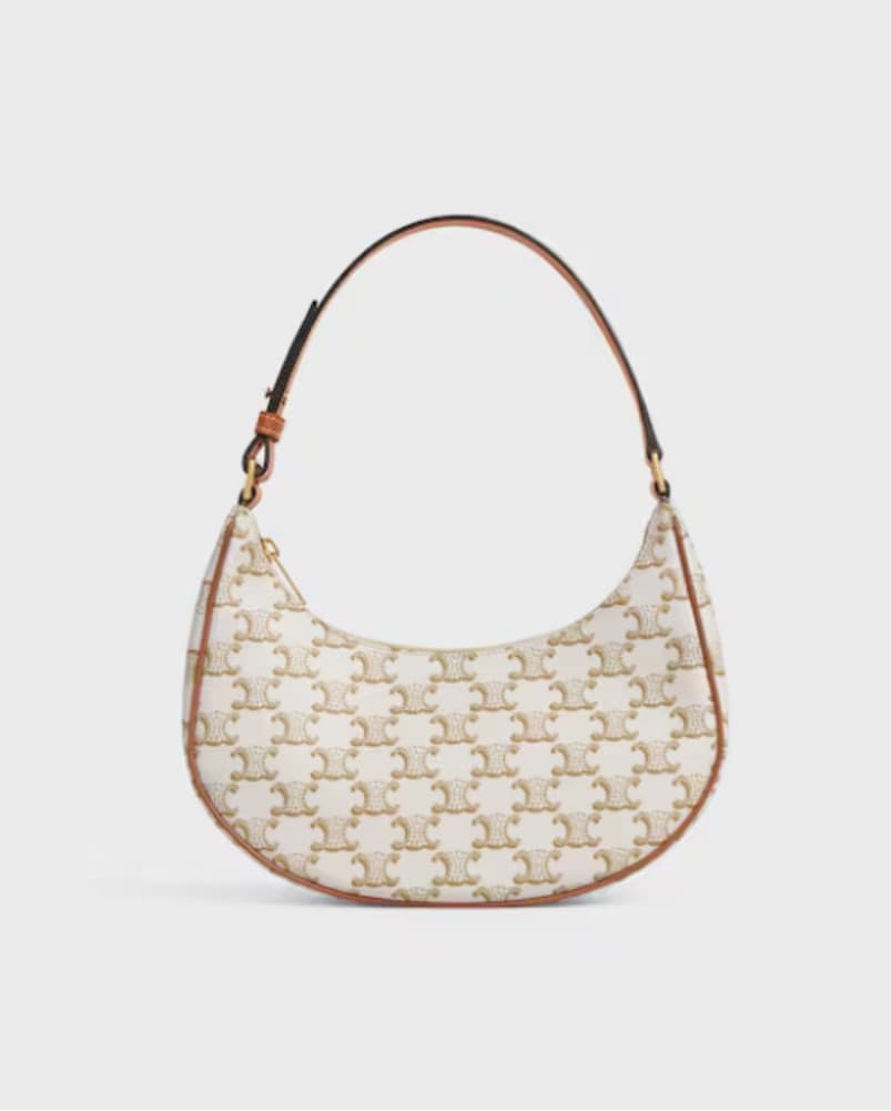 Celine White Shoulder Bag - Image 1