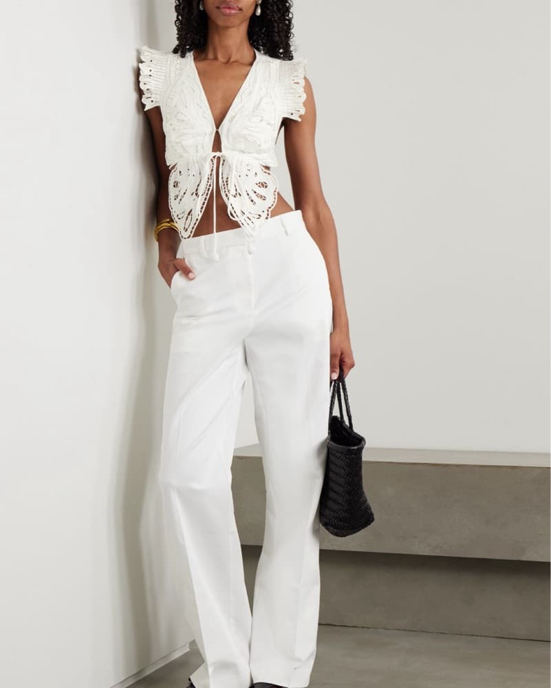 Farm Rio Butterfly Broderie Blouse Top - Image 6