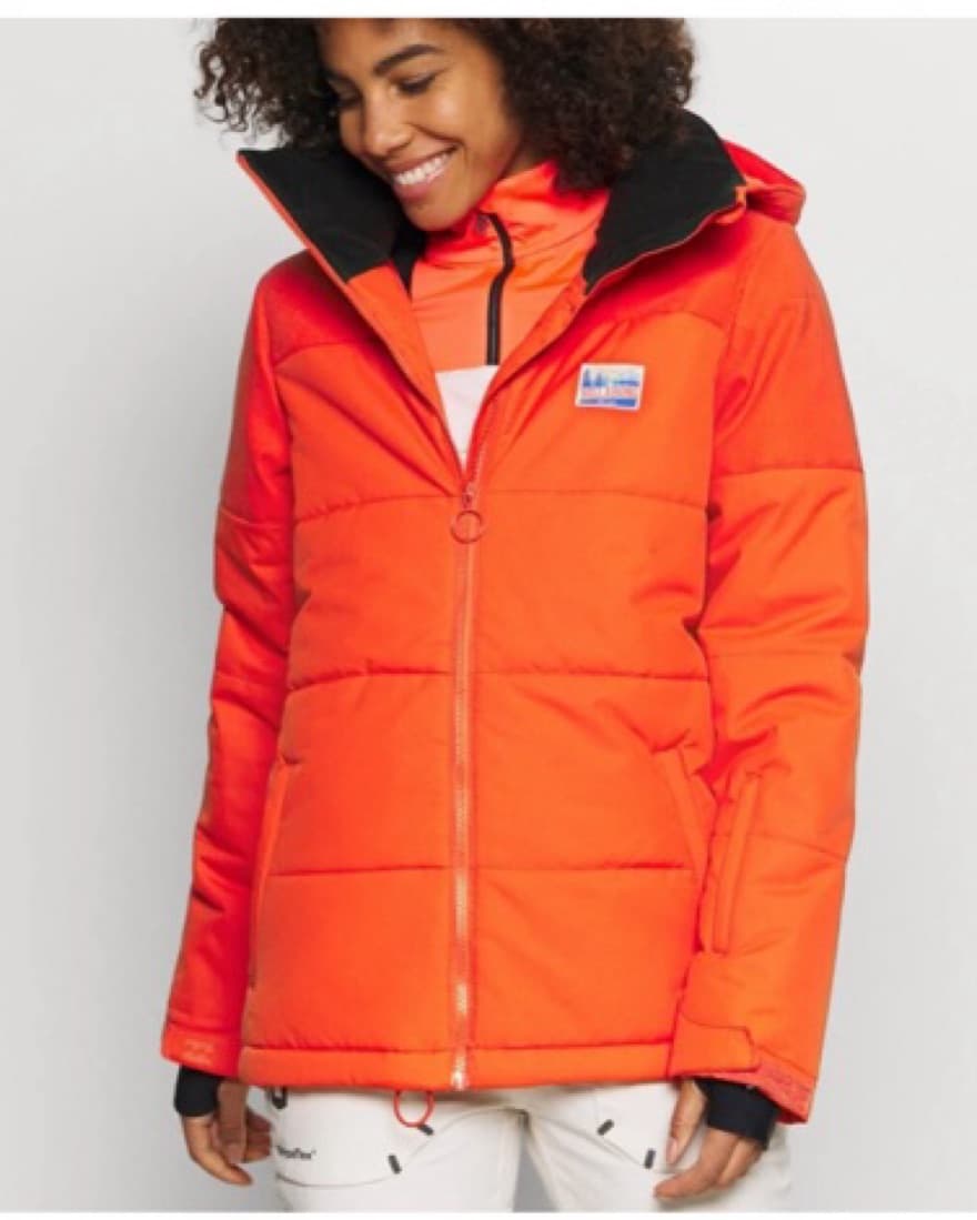 Orange Ski/Snowboard Jacket - Image 1