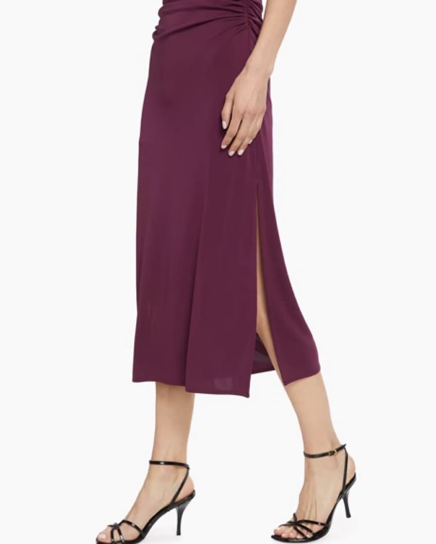 Cinq A Sept Midi Gathered Dress - Image 5