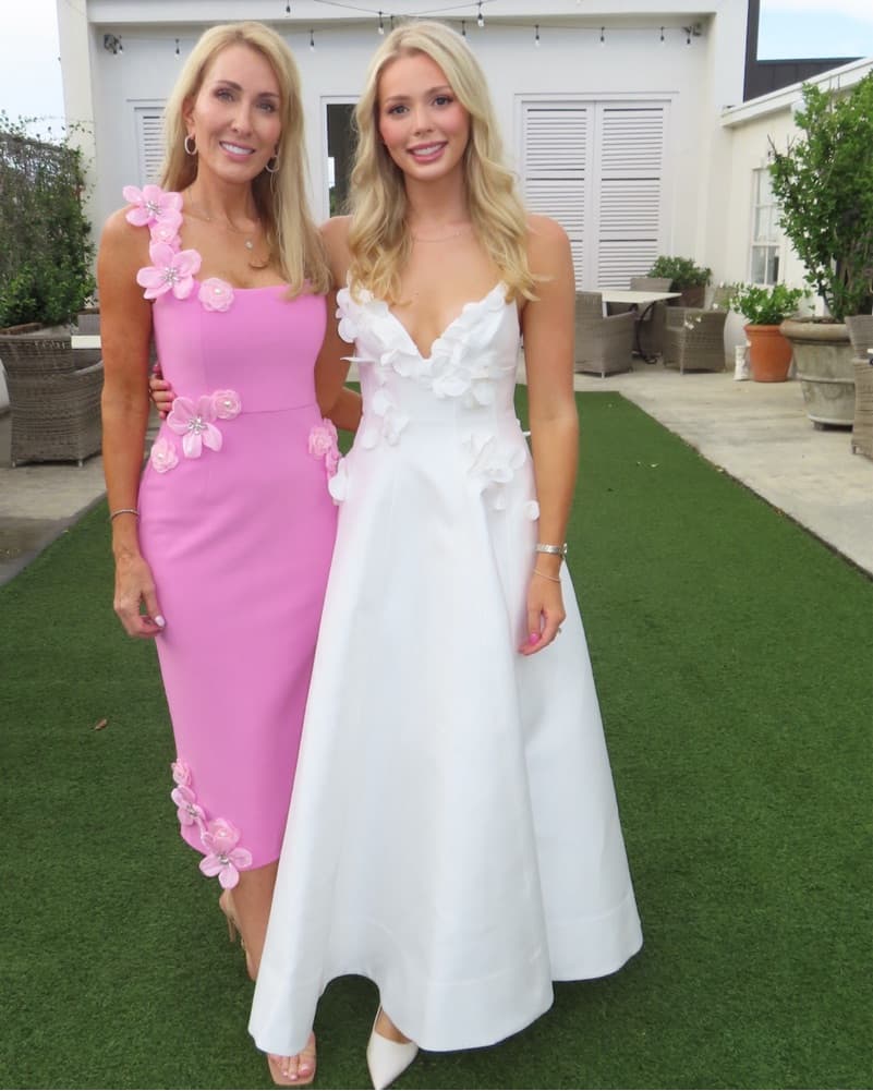 Acler Floral Applique White Bridal Dress - Image 4