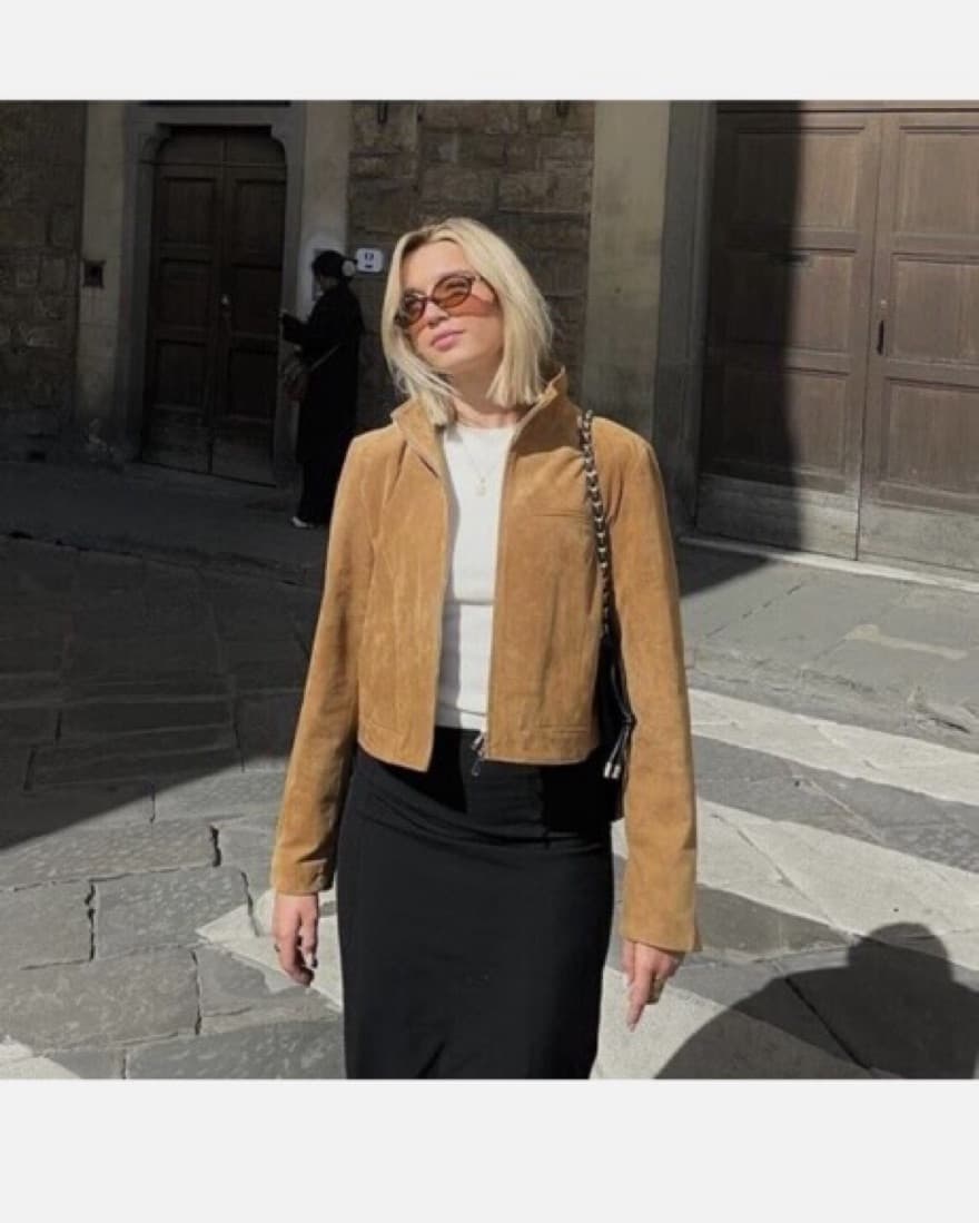 SOLD OUT Zara Suede Jacket - Image 2