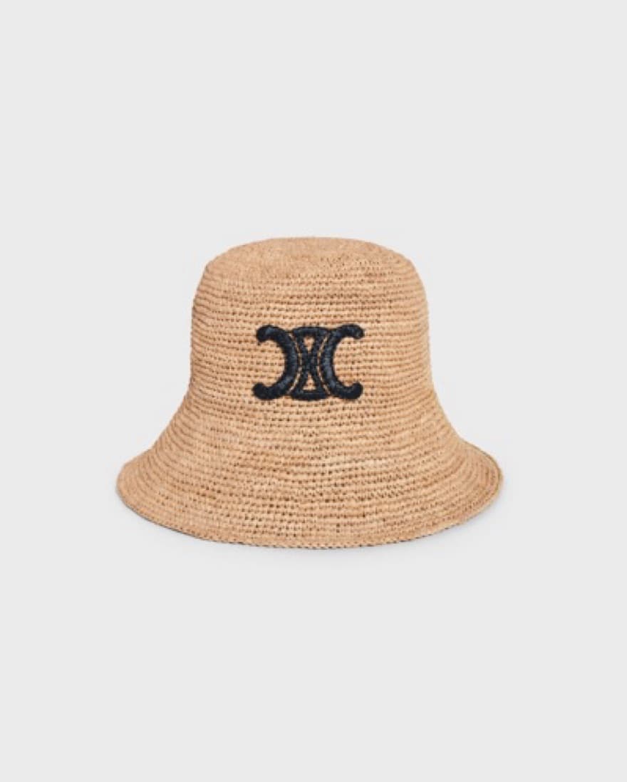 $800 Celine Triomphe Bucket Hat - Image 3