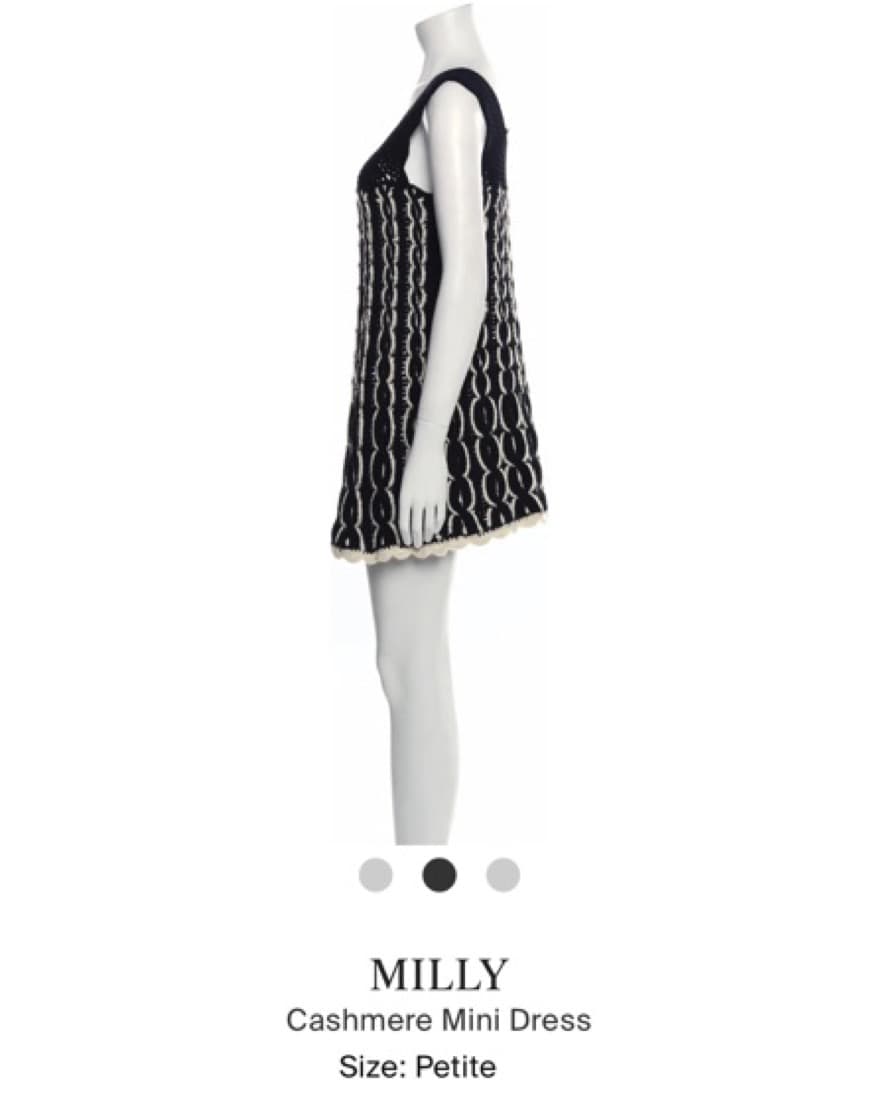 Milly Crochet Dress - Image 2