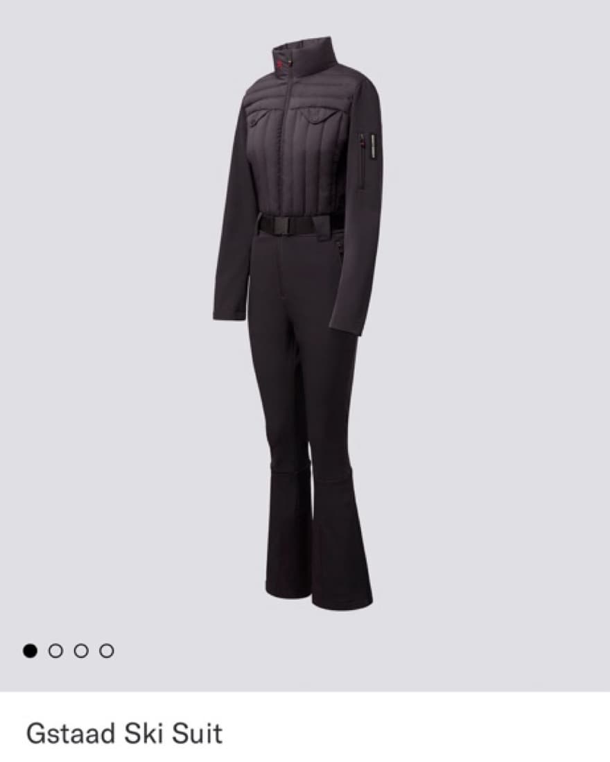 White Perfect moment Ski Suit - Image 1