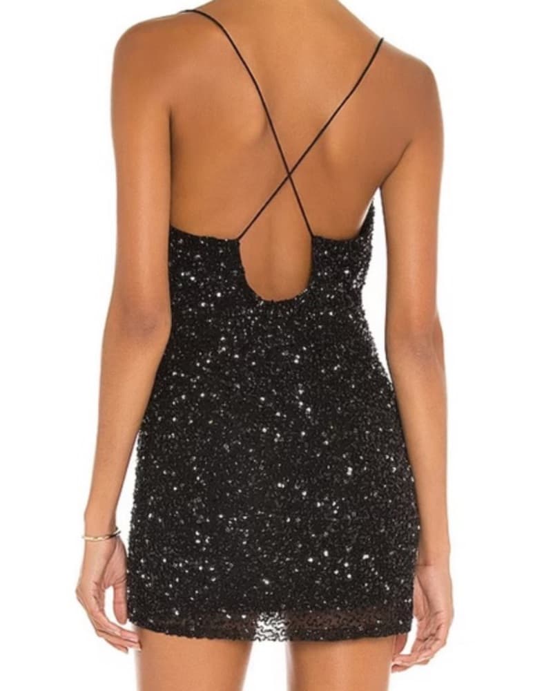 Retrofete Mich Sequin Dress - Image 2