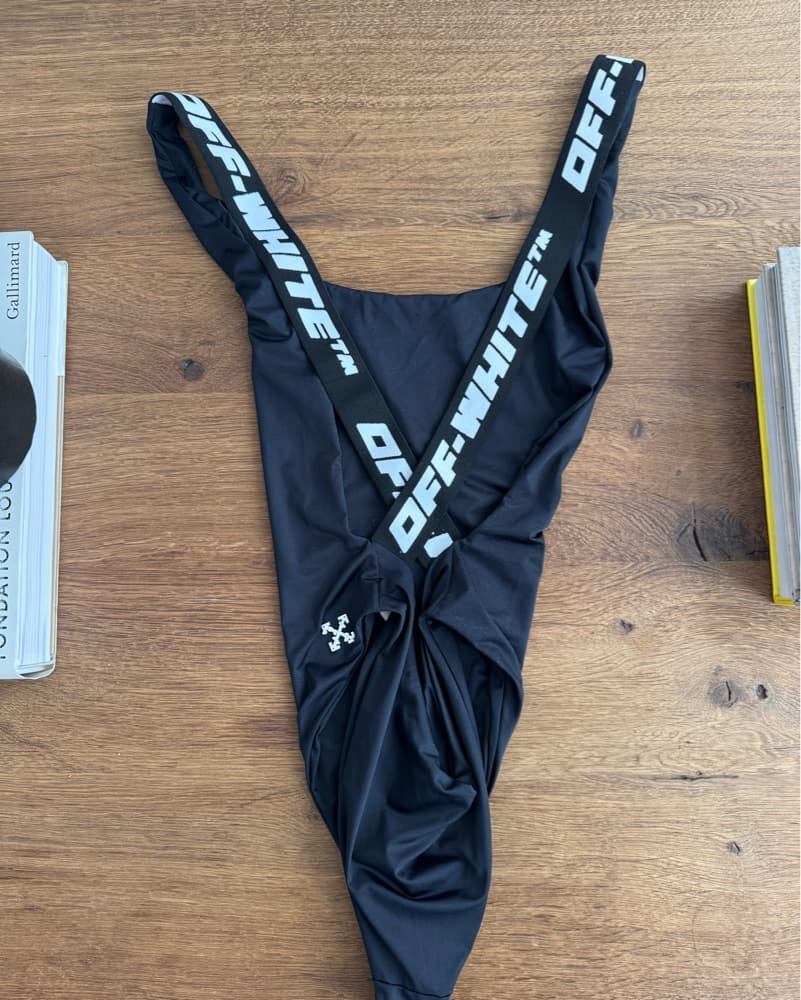 Off-White Logo Band Swimsuit 'Black’ - Image 4