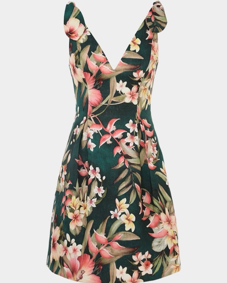 Zimmerman - Lexi Tie Detail Floral Print - Image 1