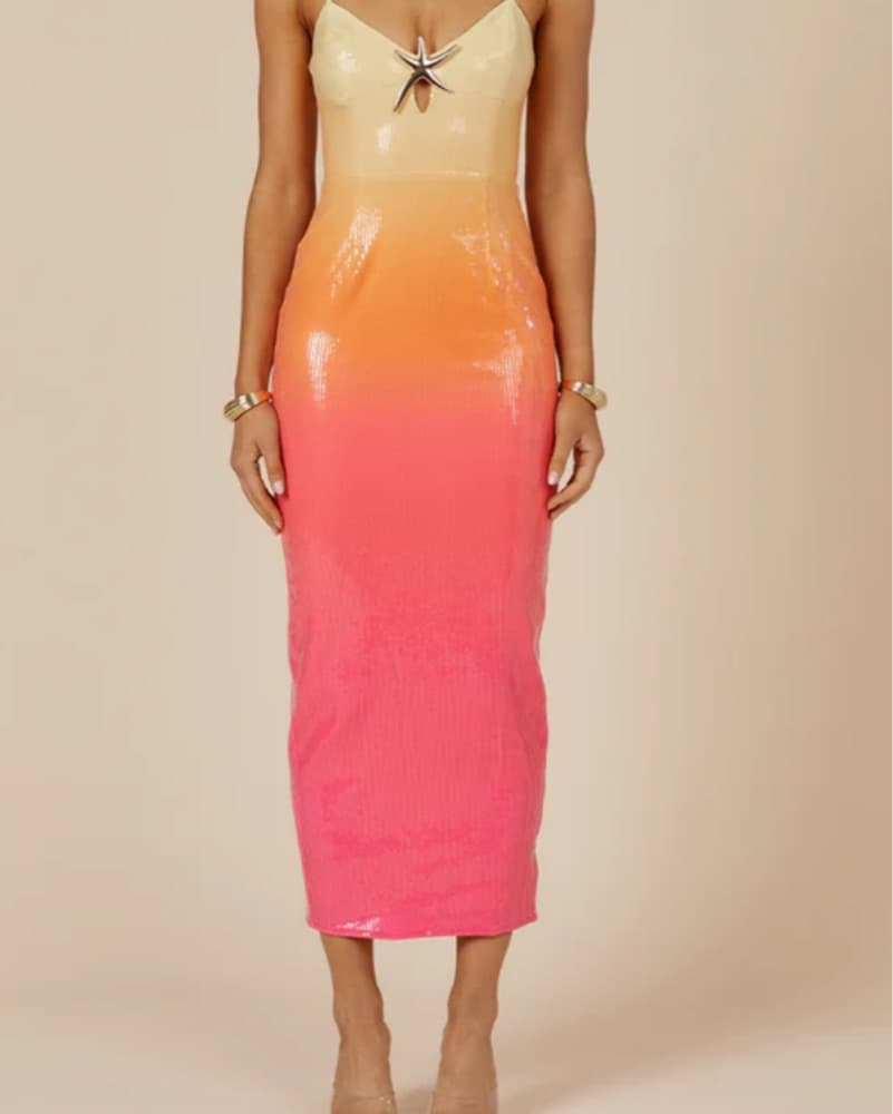 Run away the label sunset sequin dress - Image 1