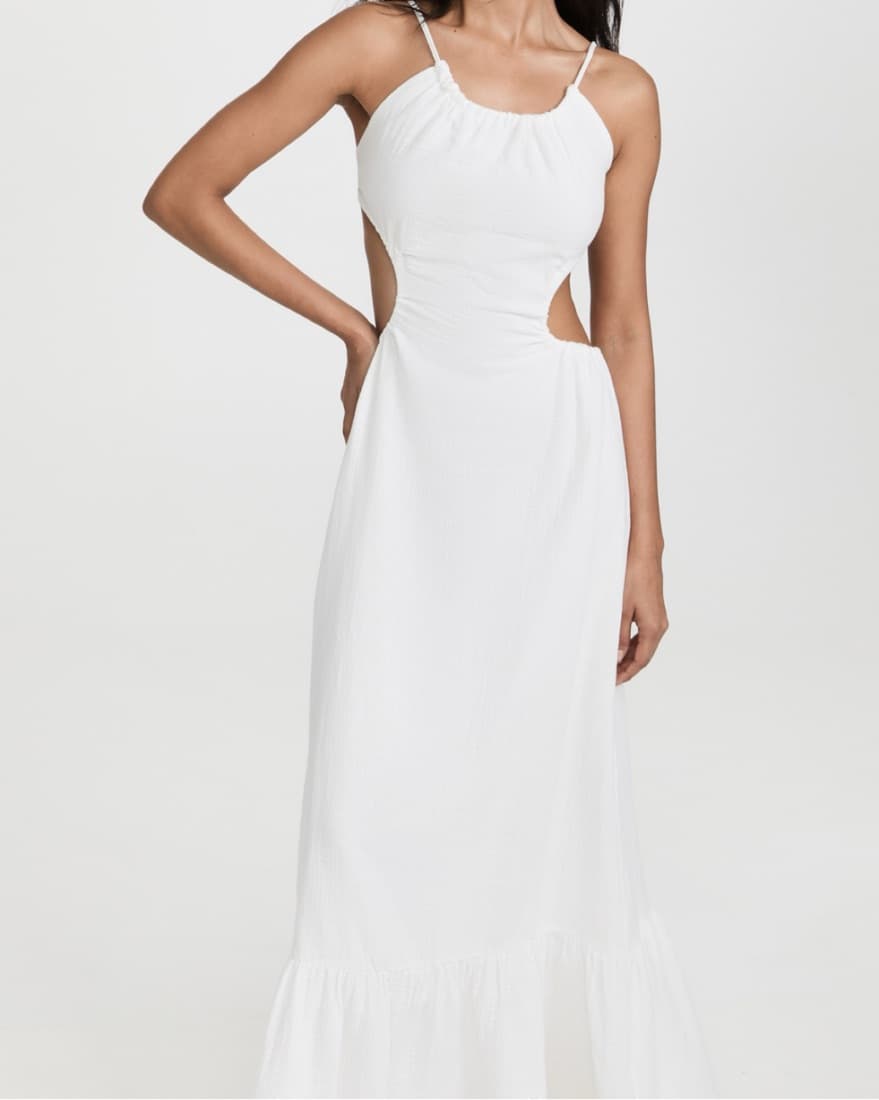 White Maxi Dress  - Image 4
