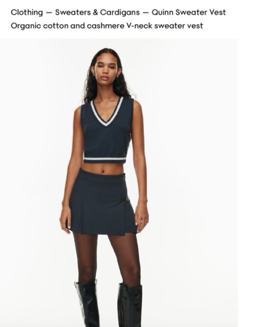 Sleevelesst Vest Top With Deep V - Image 3