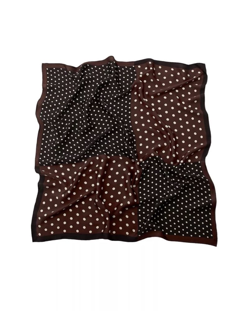 Dot Print Scarf  - Image 2