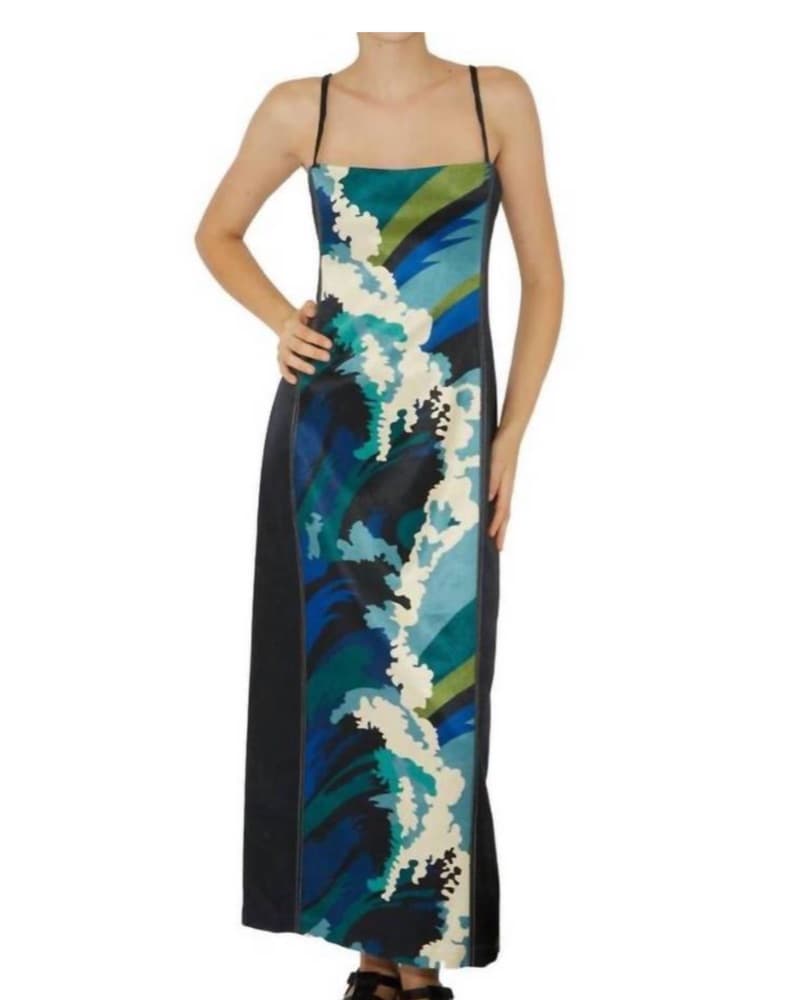 Alemais Wave Midi Dress - Image 2