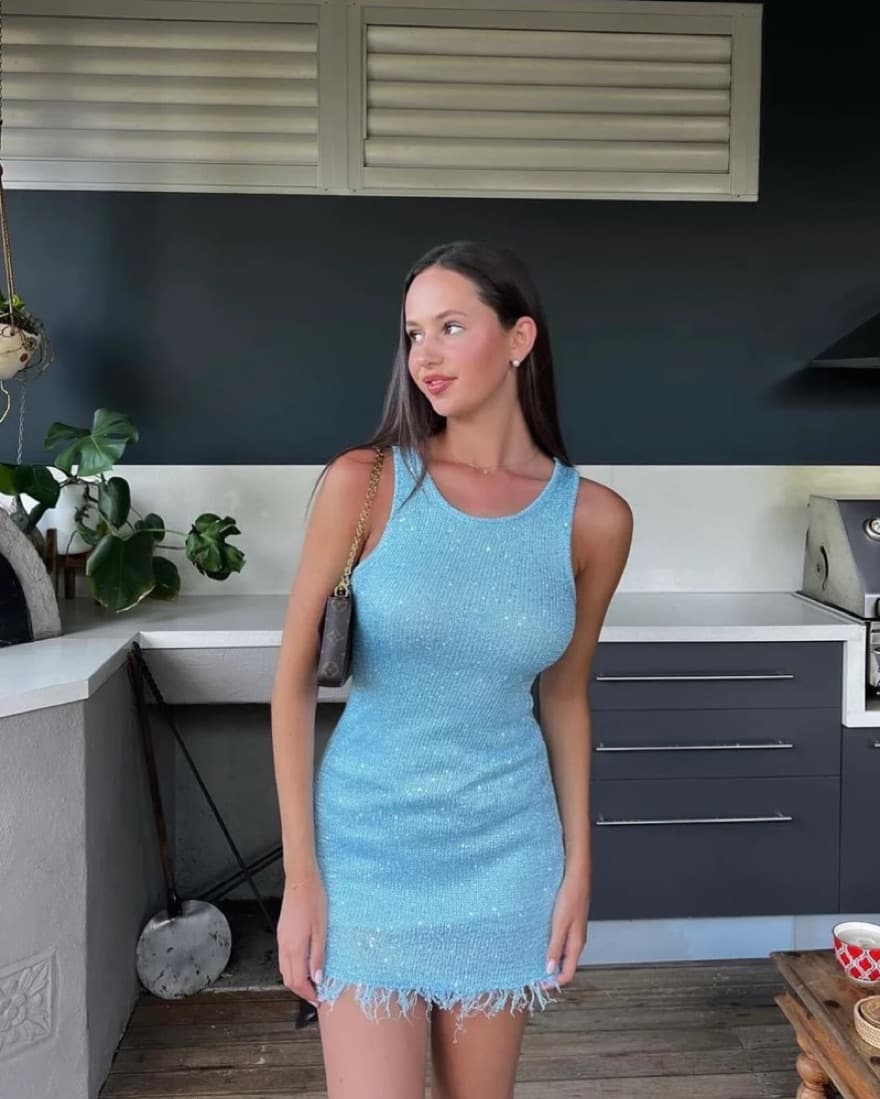 Asta Resort Bala Blue Natalia Dress - Image 4
