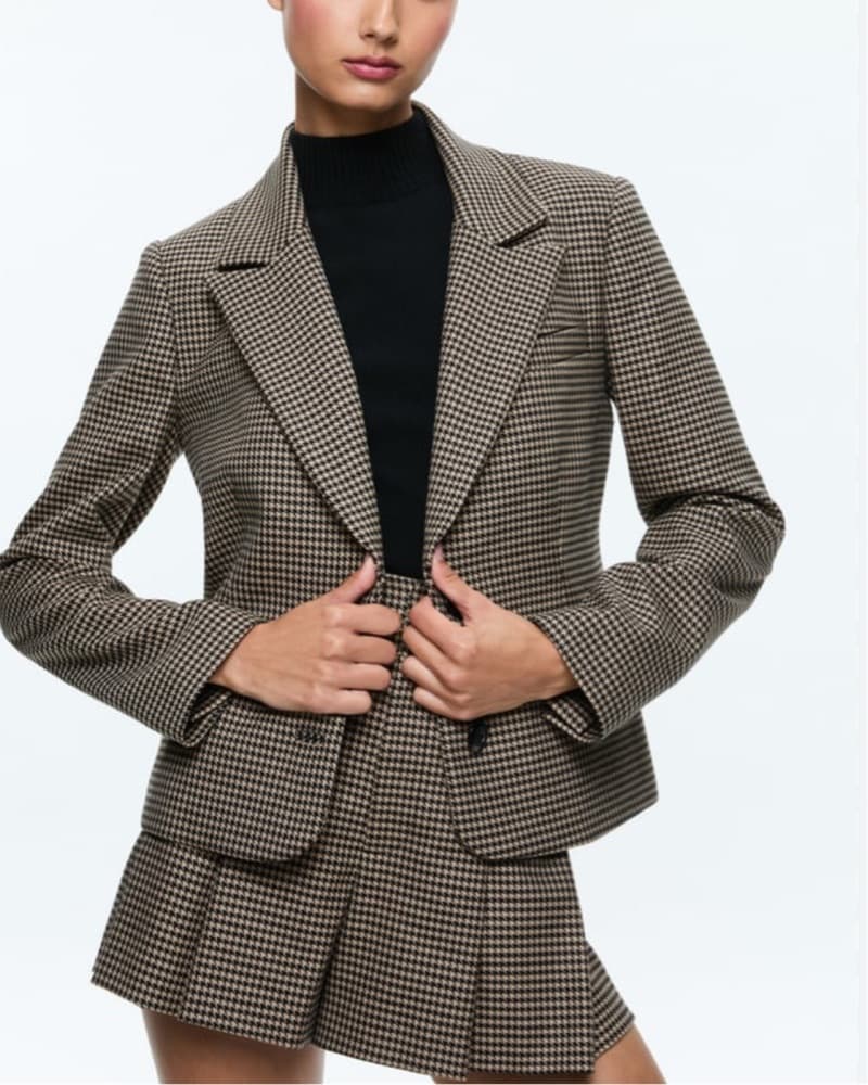 Alice And Olivia Persol Blazer Set - Image 1