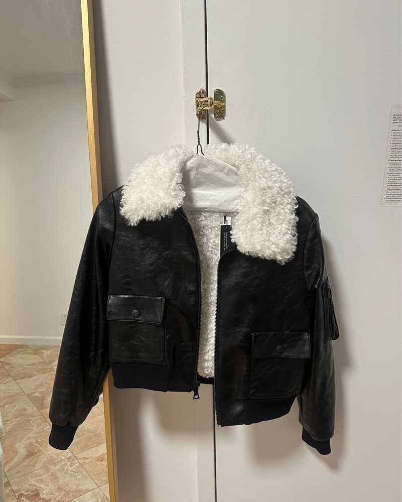 Alice and Olivia Willard Fur Jacket  - Image 5