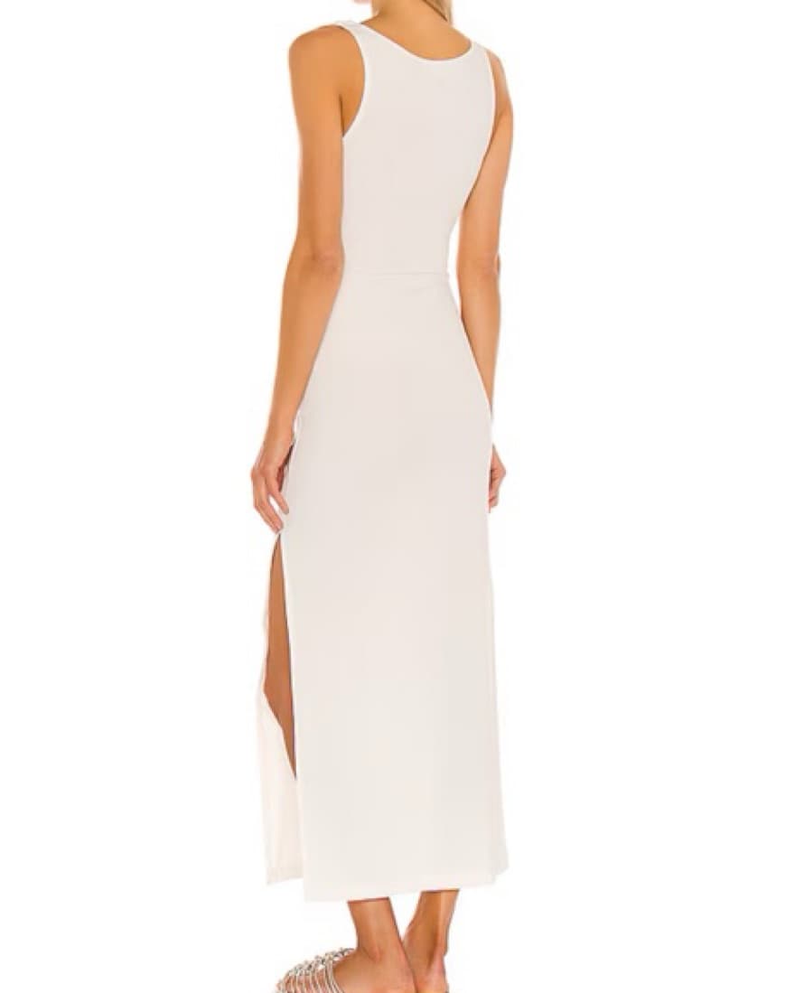 L*SPACE Nico Dress in White  - Image 3