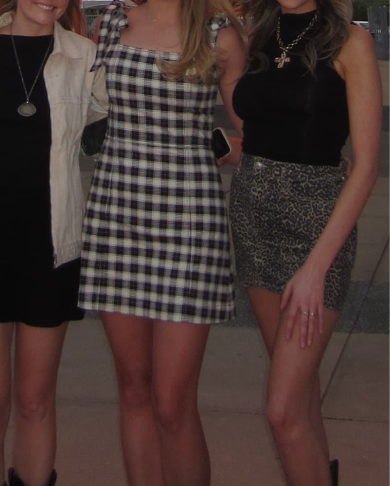 Alice & Olivia Maryann Plaid Dress - Image 3