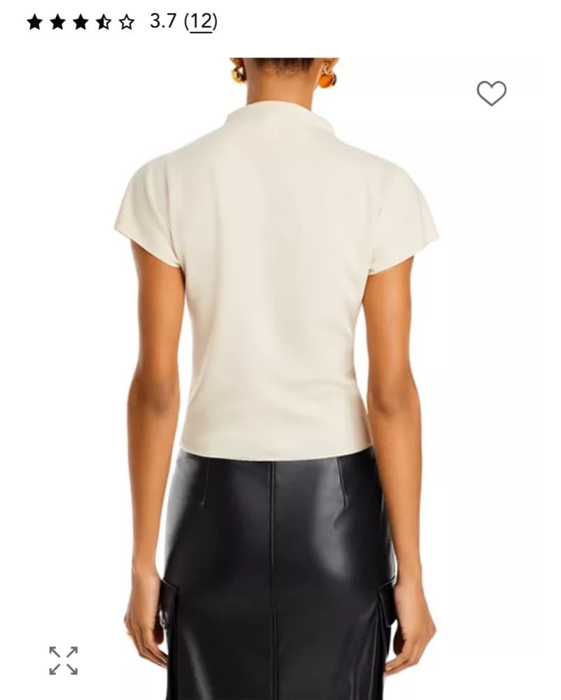Bloomjngdales High Neck Top  - Image 2