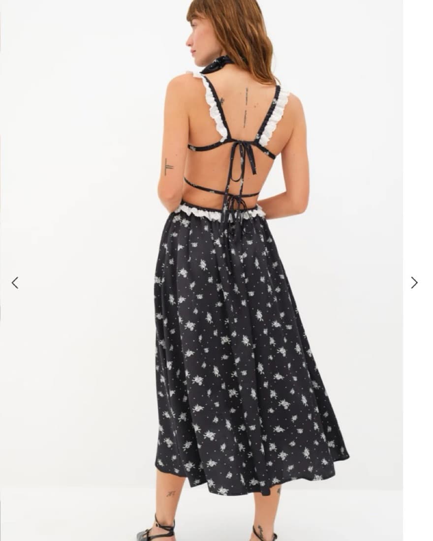 For Love and Lemons Darla Midi Dress - Image 3