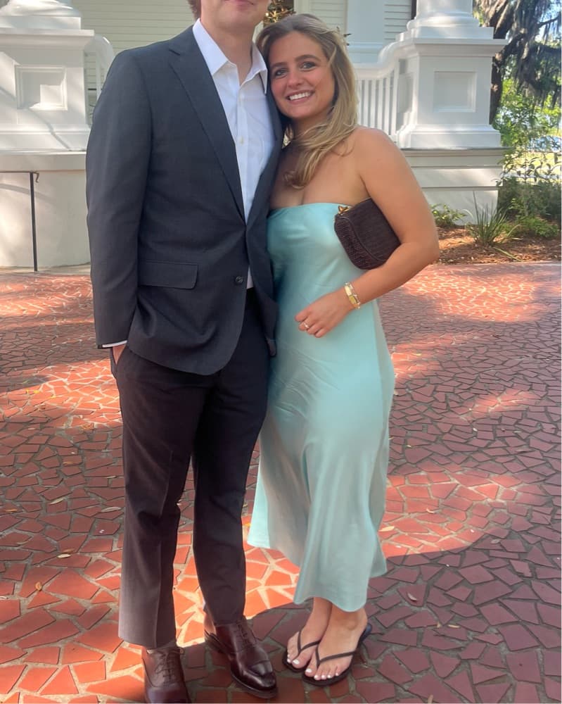 French Connection Blue Midi dress - Image 1