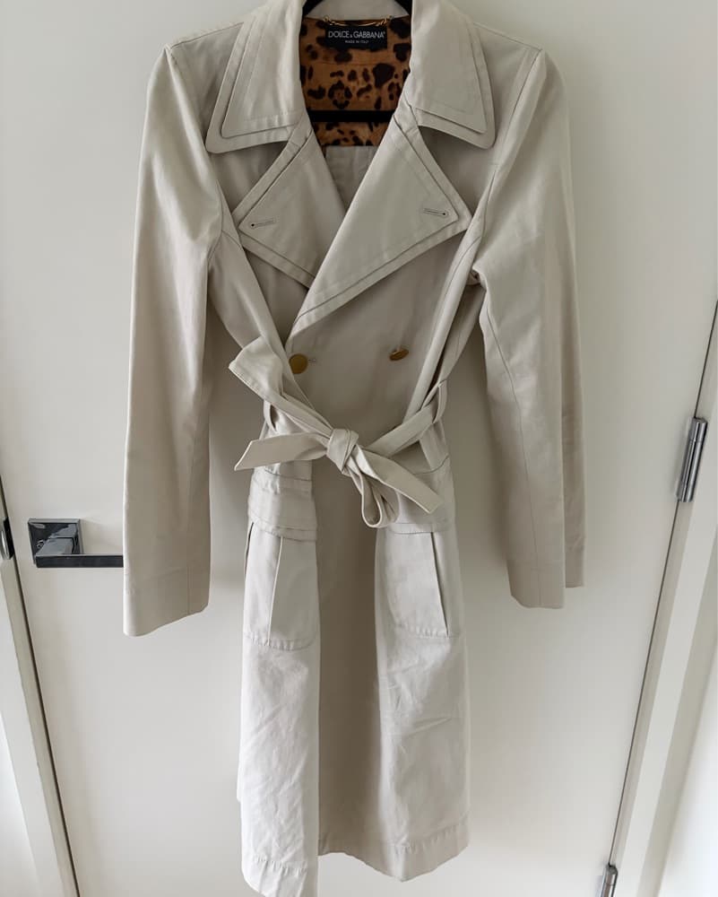 Dolce & Gabanna Trench Coat - Image 3