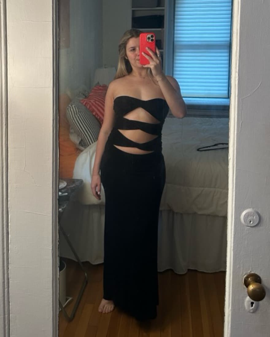Revolve Dress With Cutouts - Image 1