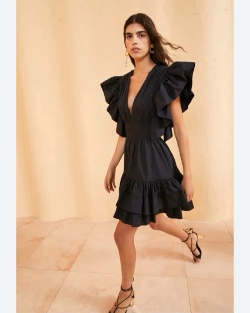 Ulla Johnson Kiki Ruffle Dress - Image 2