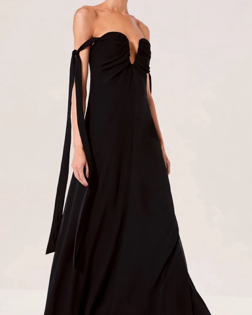 Black Alexis Gown - Image 1