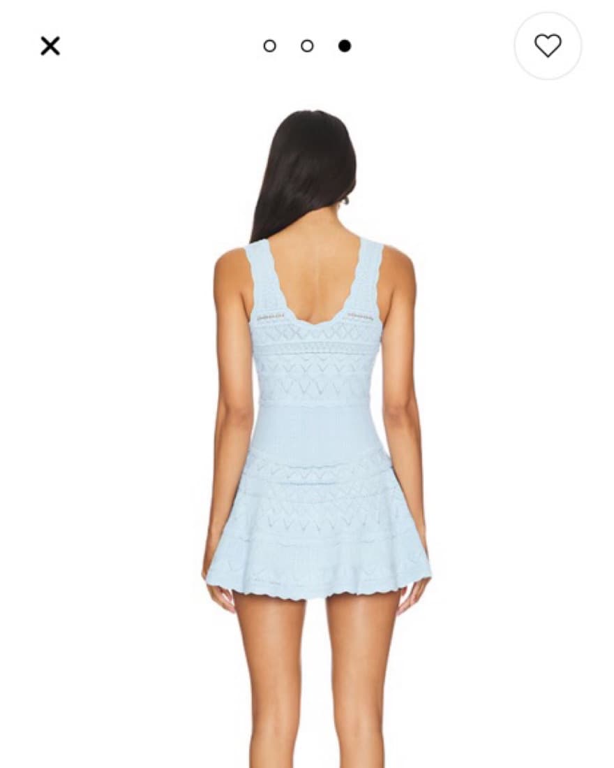 For Love And Lemons Blue Dress  - Image 3