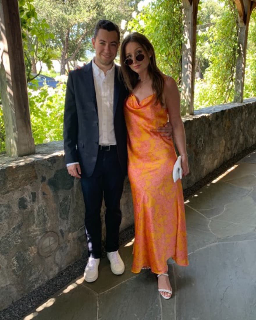 Privacy Please Orange Gown - Image 1