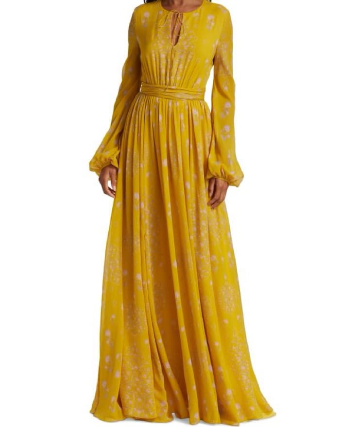 Silk Maxi Dress  - Image 1